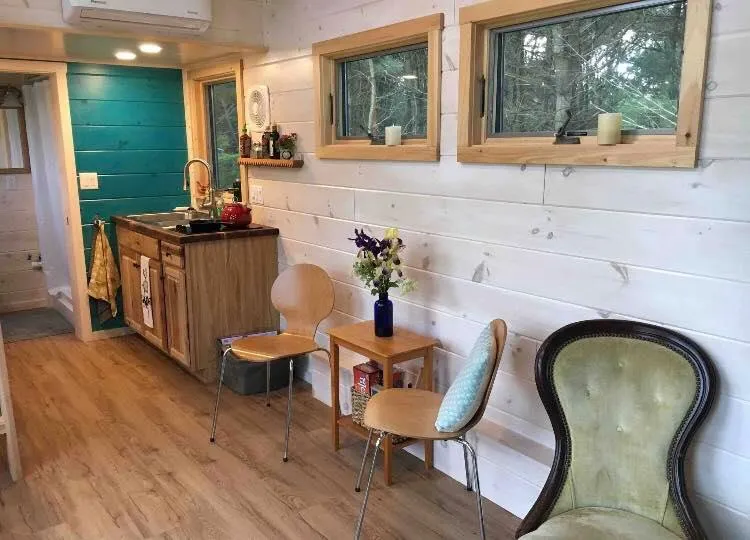 Finished interior — Boothbay