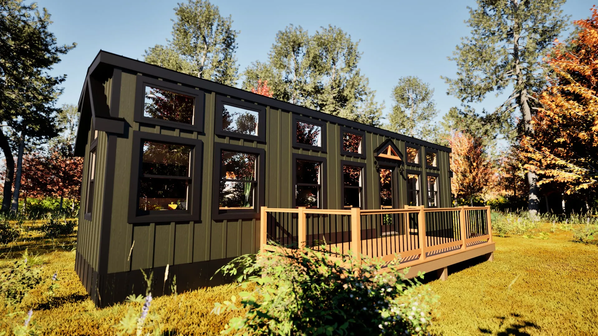 Exterior of the Sebago model