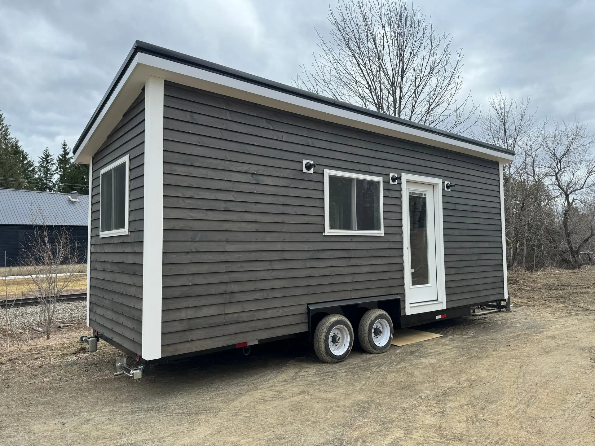 A compact build from the Maine Tiny Homes shop